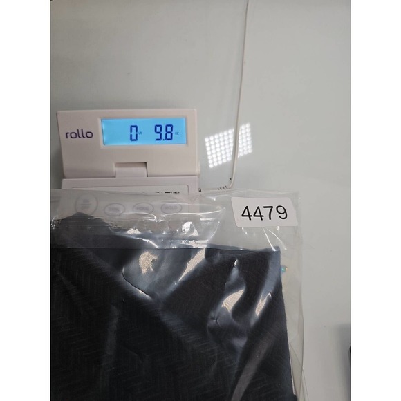 Harve Benard Skirt Womens 8 100% Wool Gray & Dark Blue Patterned - Picture 7 of 7